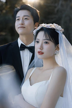 雪景婚纱