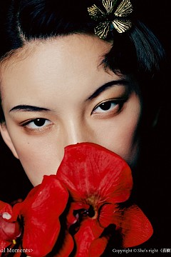 红色旗袍（室内）