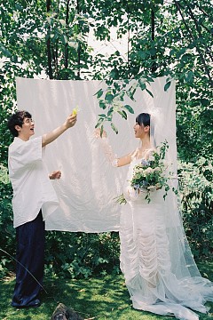 我们站在绿色里，与夏天对望